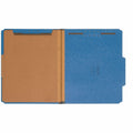Smead 2/5 Tab Cut Letter Recycled Classification Folder, Dark Blue, 8 1/2" Width x 11" Length, 10 / Box, SMD14062