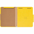 Smead 2/5 Tab Cut Letter Recycled Classification Folder, Yellow, 8 1/2" Width x 11" Length, 10 / Box, SMD14064