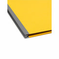 Smead 2/5 Tab Cut Letter Recycled Classification Folder, Yellow, 8 1/2" Width x 11" Length, 10 / Box, SMD14064