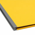 Smead 2/5 Tab Cut Letter Recycled Classification Folder, Yellow, 8 1/2" Width x 11" Length, 10 / Box, SMD14064