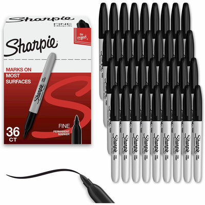 Newell Sharpie Permanent Marker, 36 / Box, SAN1884739A