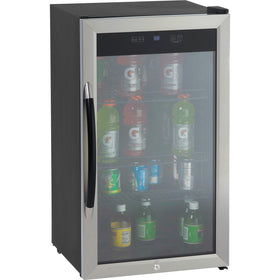 Avanti BCA306SSIS 3.0 Cubic Foot Beverage Cooler, Silver, AVABCA306SSIS
