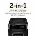 Fellowes AutoMax 150C Hands Free Paper Shredder, Black, FEL4680001