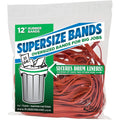 Alliance Rubber Company Alliance Rubber SuperSize Industrial-Strength Large Rubber Bands, Red, 1 Pack, ALL08994