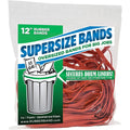 Alliance Rubber Company Alliance Rubber SuperSize Industrial-Strength Large Rubber Bands, Red, 1 Pack, ALL08994