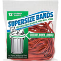 Alliance Rubber SuperSize Industrial-Strength Large Rubber Bands, Red, 1 Pack, ALL08994
