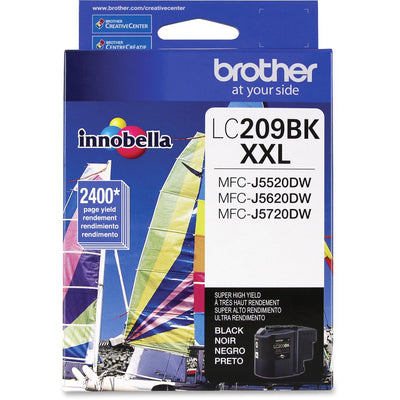 Brother Innobella LC209BK Inkjet Ink Cartridge - Black -, BRTLC209BK
