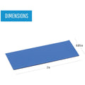 Bi-silque S.A MasterVision 2" Magnetic Dry Erase Strips, Blue, 1 Pack, BVCFM2401