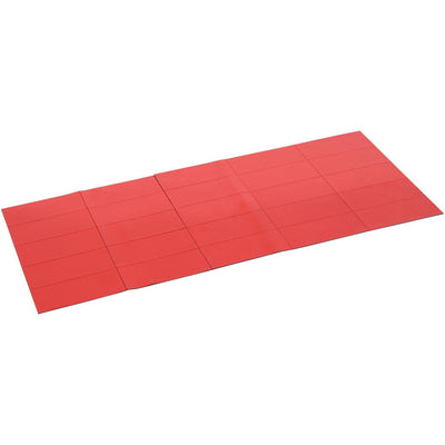 Bi-silque S.A MasterVision 2" Magnetic Dry Erase Strips, Red, 1 Pack, BVCFM2404
