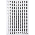 Bi-silque S.A MasterVision Magnetic numbers, Black, 110 / Pack, BVCKT2020