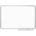 Bi-silque S.A MasterVision 2" Grid Magnetic Gold Ultra Board Kit, BVCMA0592830A