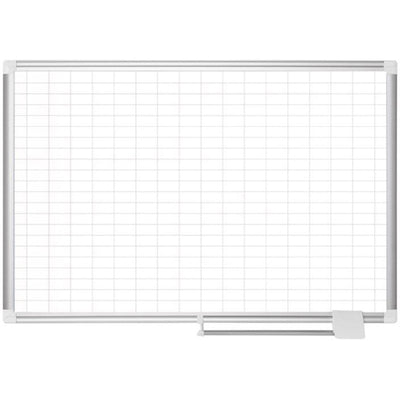 Bi-silque S.A MasterVision 2" Grid Magnetic Gold Ultra Board Kit, BVCMA0592830A