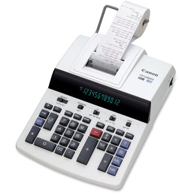 Canon CP1200DII Commercial Desktop Calculator, White, CNMCP1200DII