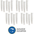 Genuine Joe 20 oz Foam Cups, White, 500 / Carton, GJO25250