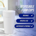 Genuine Joe 24 oz Foam Cups, White, 300 / Carton, GJO25251