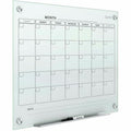 ACCO Quartet Infinity Glass Glass Dry-Erase Calendar Board, White, QRTGC2418F