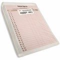 Tabbies Patient Sign-In Label Forms, Salmon, 8.50" Width x 11" Length, 125 / Pack, TAB14530