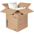 Fellowes Bankers Box SmoothMove Basic Large Moving Boxes, Black, 15 / Carton, FEL7714001