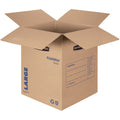Fellowes Bankers Box SmoothMove Basic Large Moving Boxes, Black, 15 / Carton, FEL7714001