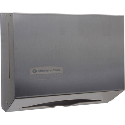 Kimberly-Clark Scott Scottfold Folded Towel Dispenser, Stainless Steel, 1 Carton, KCC09216