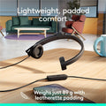 Logitech USB Headset Mono H570e, 1, LOG981000570