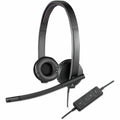 Logitech USB Headset Stereo H570e, Black, 1, LOG981000574