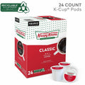 Keurig Dr Pepper . Krispy Kreme K-Cup, Pod Classic Coffee, Keurig Single Serve K-Cup Pods, Medium Roast, 24 Count, 24 / Box, GMT6110