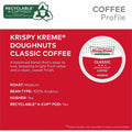 Keurig Dr Pepper . Krispy Kreme K-Cup, Pod Classic Coffee, Keurig Single Serve K-Cup Pods, Medium Roast, 24 Count, 24 / Box, GMT6110