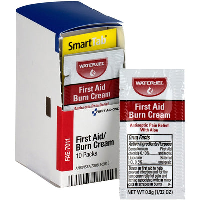 First Aid Only First Aid Burn Cream Packets, 1 Box, FAOFAE-7011