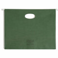 Smead Letter Recycled Hanging Folder, Standard Green, 8 1/2" Width x 11" Length, 10 / Box, SMD64226
