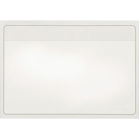 TOPS Cardinal HOLD IT Self-Adhesive Polypropylene Pockets, Clear, 5" Width x 3" Length, 100 / Box, CRD21150CB