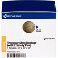First Aid Only Triangular Sling Bandage, Tan, 1 Box, FAOFAE6007