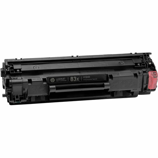 HP 83X (CF283X) Original High Yield Laser Toner Cartridge - Single Pack - Black - 1 Each
