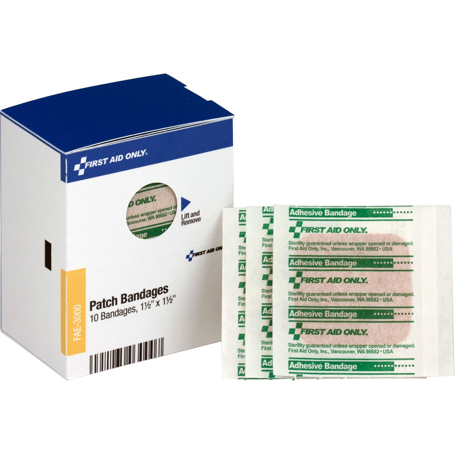 First Aid Only Patch Bandages, Beige, 10 / Box — view 1
