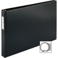 Business Source Tabloid-size Round Ring Reference Binder, Black, 11" Width x 17" Length, BSN44100
