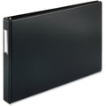 Business Source Tabloid-size Round Ring Reference Binder, Black, 11" Width x 17" Length, BSN44100