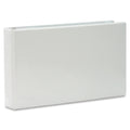 Business Source Tabloid-size Round Ring Reference Binder, White, 11" Width x 17" Length, BSN45101