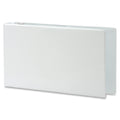 Business Source Tabloid-size Round Ring Reference Binder, White, 11" Width x 17" Length, BSN45101