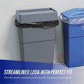 Genuine Joe Slim Jim 23-gallon Can Liners, Black, 1 Carton, GJO70057