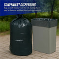Genuine Joe Slim Jim 23-gallon Can Liners, Black, 1 Carton, GJO70057
