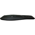 Adesso Color Illuminated Ergonomic Keyboard, Black, ADEAKB150EB