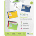 C-Line Letter File Jacket, Amber Orange, 8 1/2" Width x 11" Length, 25 / Box, CLI63060