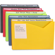 C-Line Full Tab Cut Letter File Jacket, 1 Pack