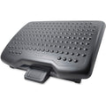 Lorell Adjustable-Height Footrest, Black, LLR12818