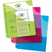 Avery® Corner Lock Binder Pockets, Assorted, 3ct (75310), 1 Pack