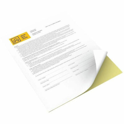 Xerox Carbonless Paper, White, 8 1/2" x 11", 250 / Pack, XER3R12850