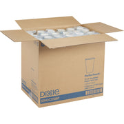 Dixie PerfecTouch 12 oz Insulated Paper Hot Coffee Cups by GP Pro, 1 Pack