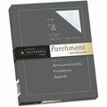 Neenah Paper Southworth Parchment Specialty Paper - Blue, 8 1/2" x 11", 100 / Box, SOUP964CK/3/36