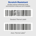 Avery Thermal Roll Labels 4" x 6", 220 White Shipping Labels (4156), Bright White, 1 Roll, AVE4156