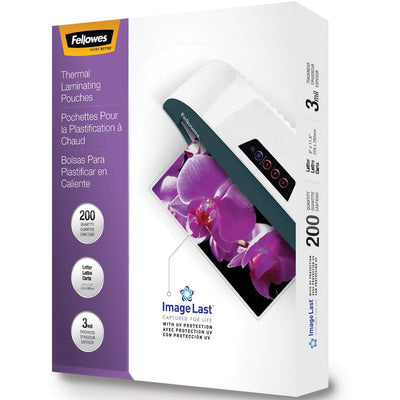 Fellowes ImageLast Jam-Free Thermal Laminating Pouches, Clear, 1 Pack — view 1
